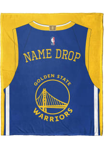 Golden State Warriors Personalized Jersey Silk Touch Fleece Blanket
