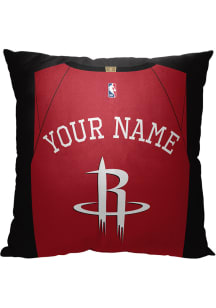 Houston Rockets Personalized Jersey Pillow