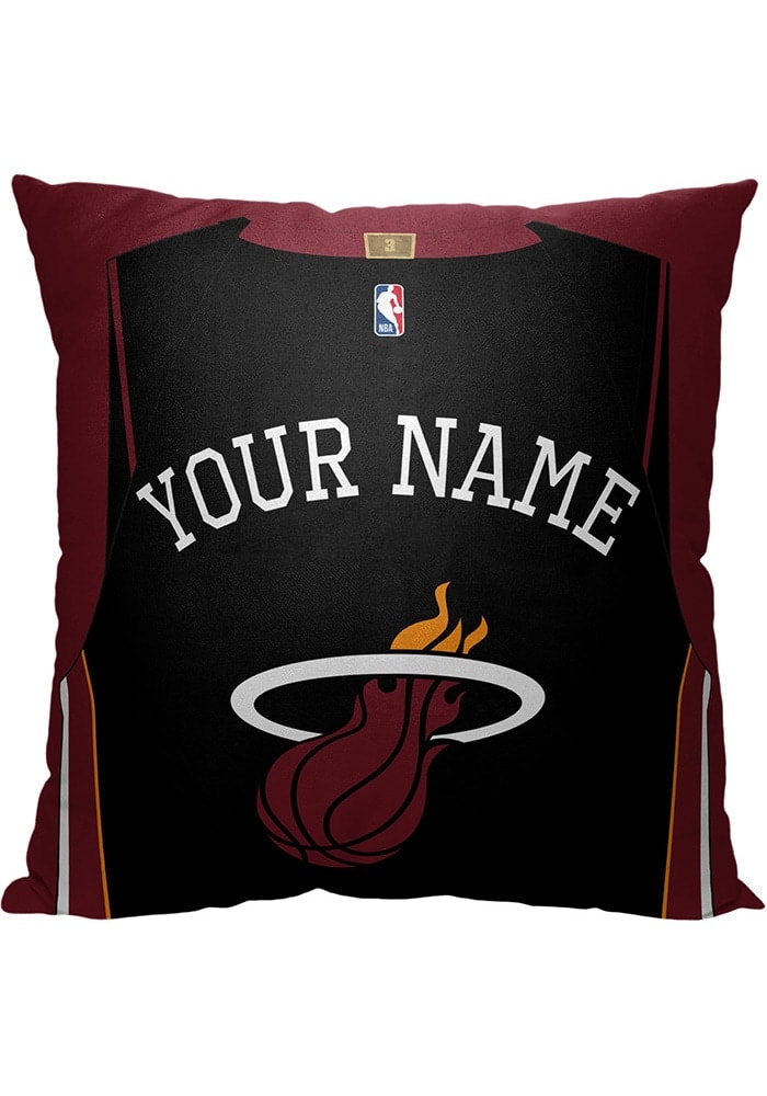 Miami Heat Personalized Jersey Pillow, Red, Size NA, Rally House