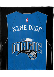 Orlando Magic Personalized Jersey Silk Touch Fleece Blanket