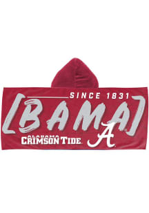 Alabama Crimson Tide Youth Hooded Beach Towel