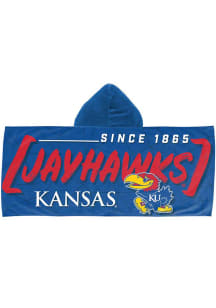 Kansas Jayhawks Youth Hooded Beach Towel