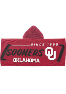 Oklahoma Sooners Youth Hooded Beach Towel
