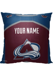 Colorado Avalanche Personalized Jersey Pillow