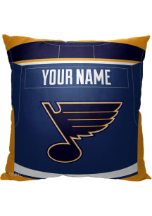 St Louis Blues Personalized Jersey Pillow