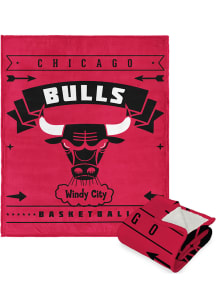 Chicago Bulls Hardwood Classics Jersey Silk Touch Sherpa Blanket