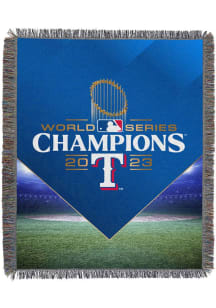 Texas Rangers 2023 World Series Champions 48x60 Tapestry Blanket