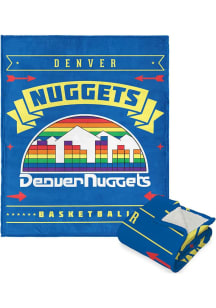 Denver Nuggets Hardwood Classics Jersey Silk Touch Sherpa Blanket