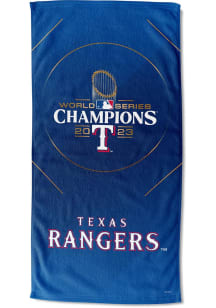 Texas Rangers 2023 World Series Champions Printed Beach Towel