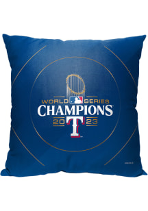 Texas Rangers 2023 World Series Champions 18x18 Pillow