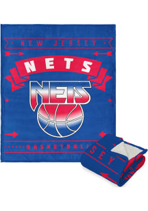 Brooklyn Nets Hardwood Classics Jersey Silk Touch Sherpa Blanket