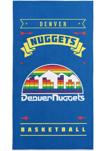 Denver Nuggets Hardwood Classics Printed Beach Towel