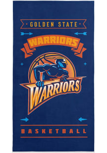 Golden State Warriors Hardwood Classics Printed Beach Towel