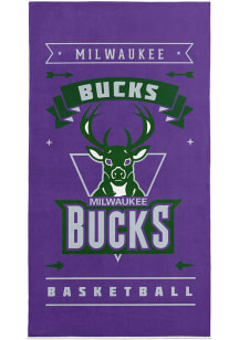Milwaukee Bucks Hardwood Classics Printed Beach Towel