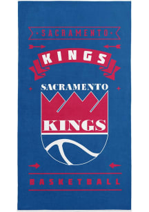 Sacramento Kings Hardwood Classics Printed Beach Towel