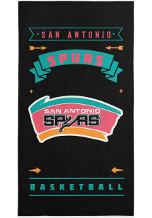San Antonio Spurs Hardwood Classics Printed Beach Towel