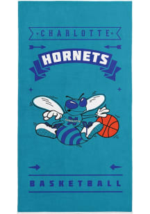 Charlotte Hornets Hardwood Classics Printed Beach Towel