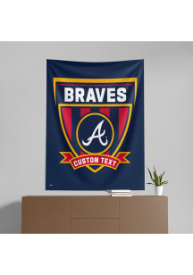 Atlanta Braves Personalized Printed Hanging Tapestry Blanket
