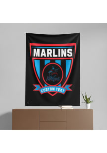 Miami Marlins Personalized Printed Hanging Tapestry Blanket
