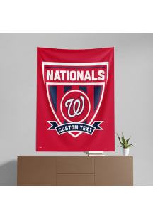 Washington Nationals Personalized Printed Hanging Tapestry Blanket