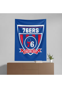 Philadelphia 76ers Personalized Printed Hanging Tapestry Blanket