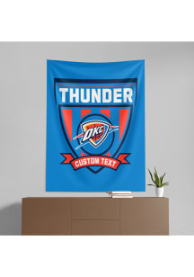 Oklahoma City Thunder Personalized Printed Hanging Tapestry Blanket