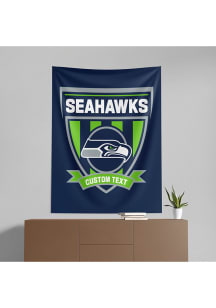 Seattle Seahawks Personalized Printed Hanging Tapestry Blanket