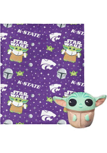 Purple K-State Wildcats The Child Hugger Fleece Blanket