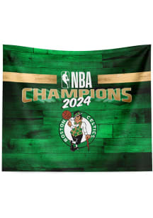 Boston Celtics NBA Finals Champions 2024 34x40 Printed Hanging Tapestry Blanket