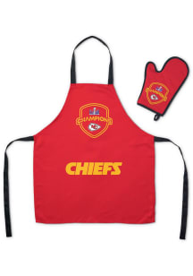 Kansas City Chiefs Super Bowl LVIII Champions 2 Piece BBQ Apron Set