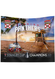 Florida Panthers NHL Stanley Cup Champions 2024 Printed Hanging Tapestry Blanket