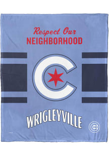 Chicago Cubs City Connect Raschel Blanket