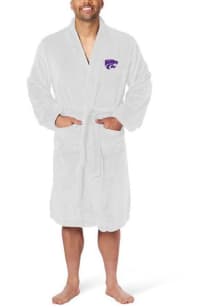White K-State Wildcats L/XL Silk Touch Bathrobes
