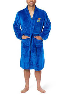 Kansas Jayhawks Blue L/XL Silk Touch Bathrobes
