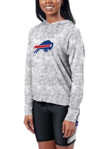 Buffalo Bills Womens Grey Session Hooded Sweatshirt