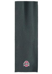 Charcoal Ohio State Buckeyes Team Logo Cooling Towel