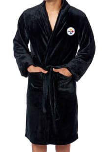 Pittsburgh Steelers Black L/XL Silk Touch Bathrobes