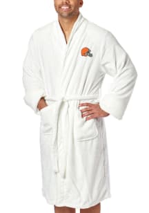 Cleveland Browns White L/XL Silk Touch Bathrobes