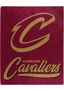 Cleveland Cavaliers 50x60 Signature Raschel Throw Blanket - Maroon