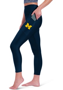 Michigan Wolverines Womens Blue Assembly Pants
