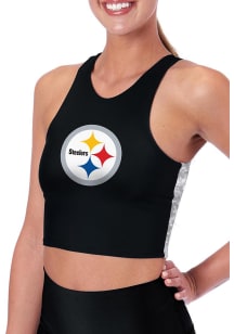 Pittsburgh Steelers Womens Black Crosstown Tank Top