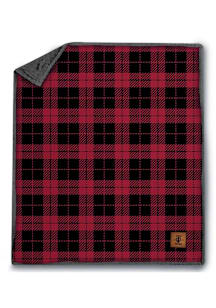 Indiana Hoosiers 60x70 Cloud Raschel Throw Blanket - White