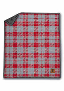 Ohio State Buckeyes 60x70 Cloud Raschel Throw Blanket - Red