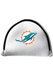 Miami Dolphins White Mallet Putter Cover