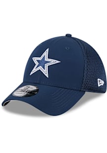 New Era Dallas Cowboys Mens Navy Blue Outline 39THIRTY Flex Hat