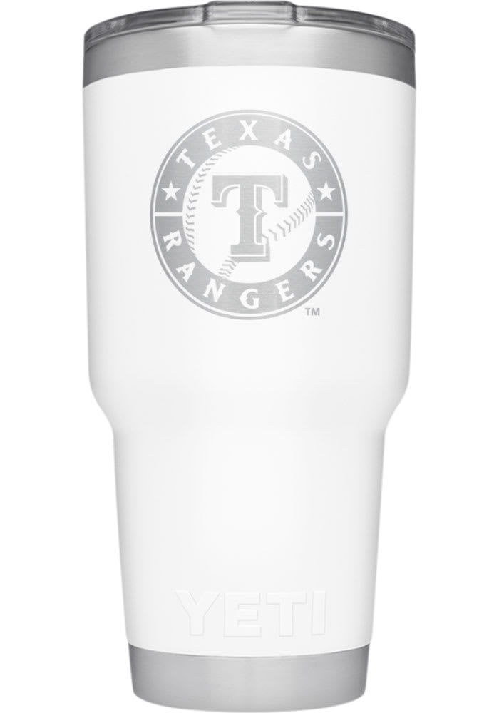 Yeti Texas Longhorns White Rambler Tumbler - 20 oz