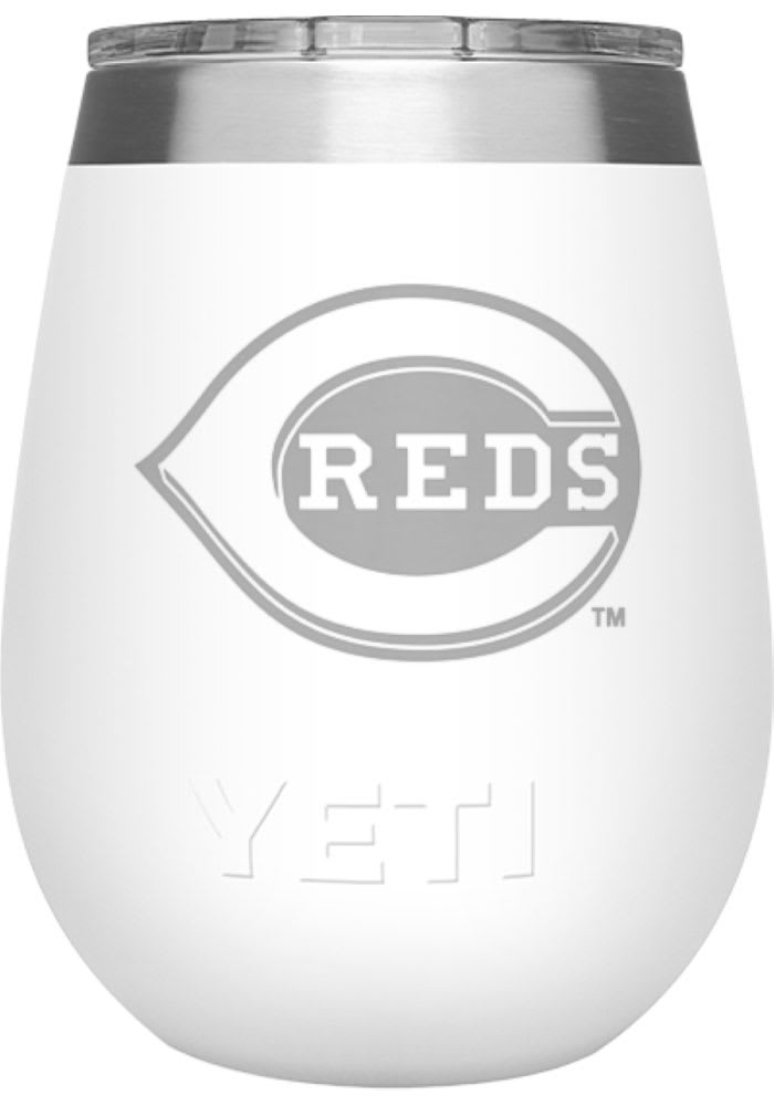 YETI White New York Yankees 10oz. Wine Rambler