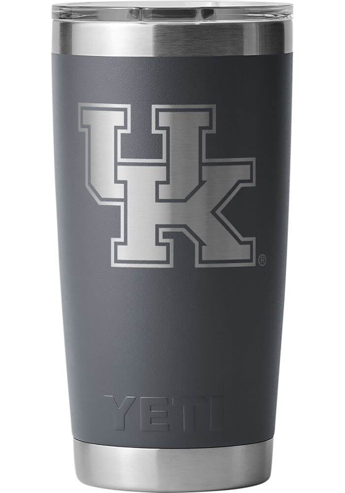 Yeti Kentucky Wildcats Rambler 20 oz Stainless Steel Tumbler - Grey