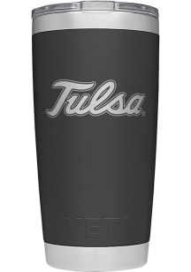 Yeti Tulsa Golden Hurricane Rambler 20 oz Stainless Steel Tumbler - Black