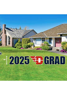 Dayton Flyers 2025 Grad Yard Sign - Blue